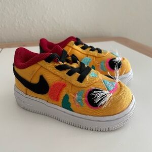 Kids Yellow Nike Sneakers